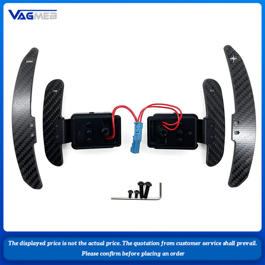 Real Carbon Fiber Magnetic Shift Paddles For BMW F G Series F40 G42 F44 G11 G12 G08