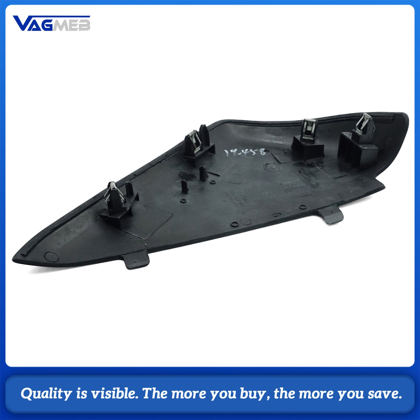 For 2017-2024 Audi A4 B9 Matte Carbon Fiber Dashboard Cover Trim