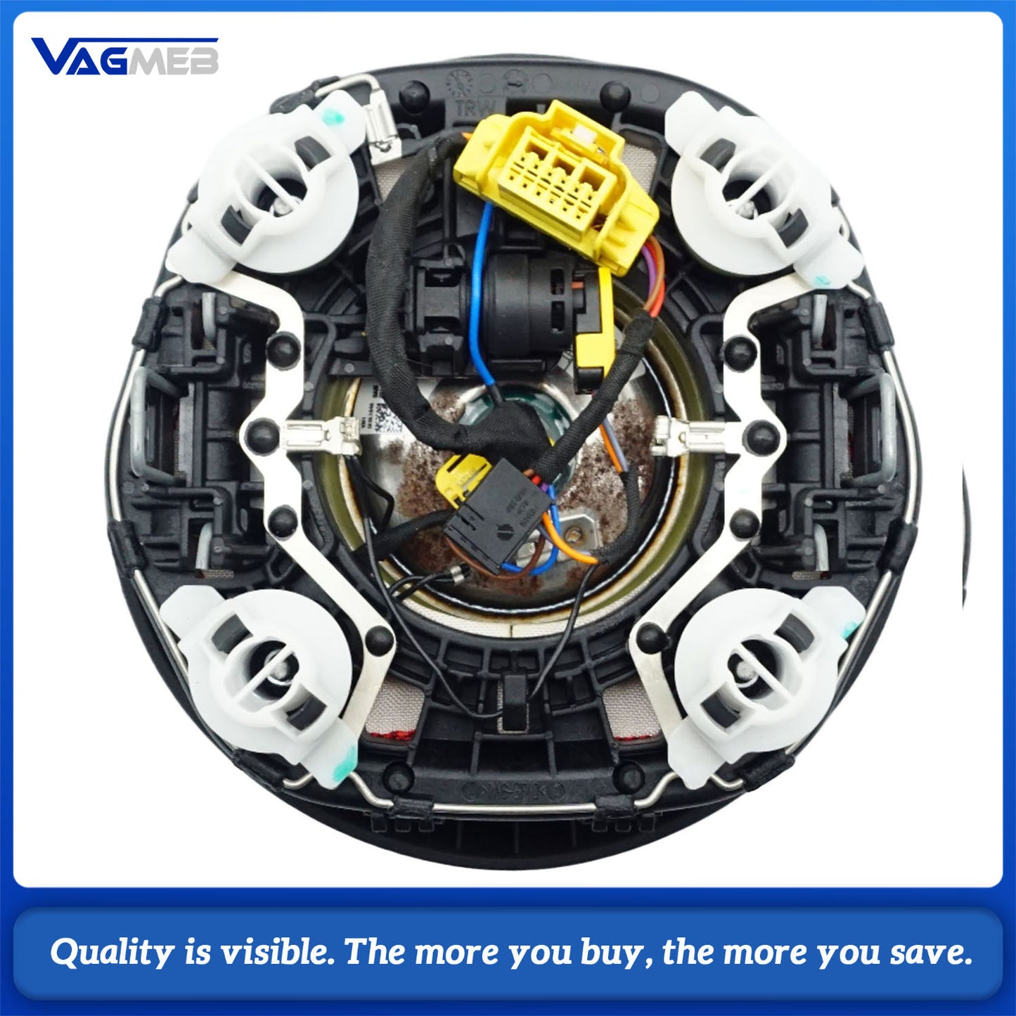 For Audi A3 A4 A5 A6 A7 Q3 Q5 Q7 RS3 RS4 RS5 Fully Perforated Steering Wheel Flat Bottom Steering Wheel
