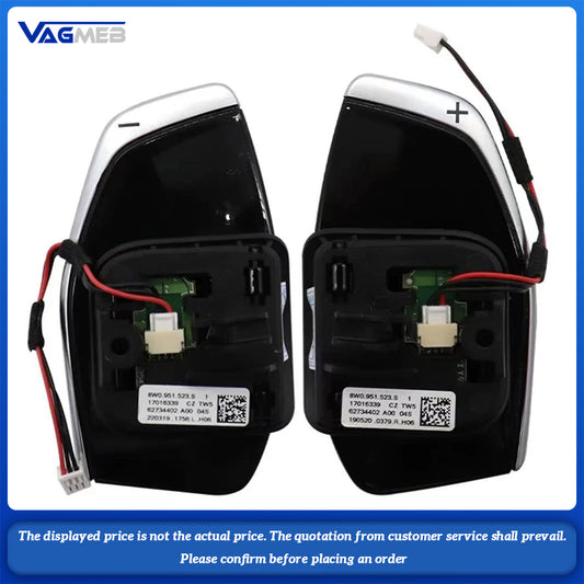 For Audi A3 A4 B8 b9 Q5 A6 C8 A5 C6 A8 Q7 S5 S8 Car Steering Wheel Shift Paddles