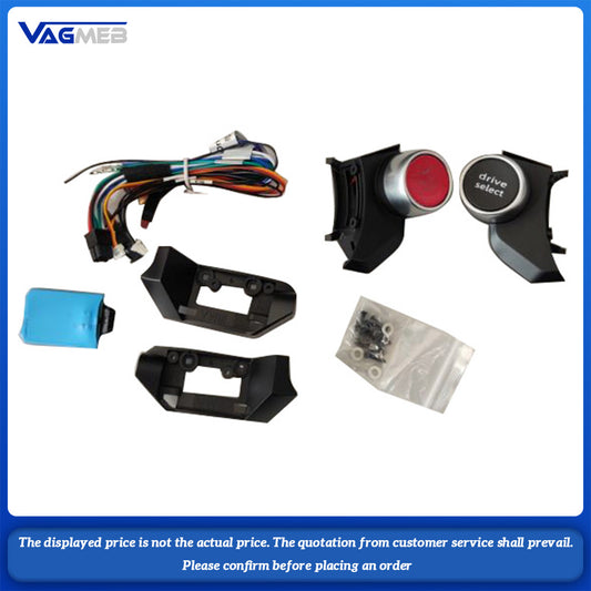 Chrome-plated silver welding For Audi A3 A4B9 A5 Audi R8 keys