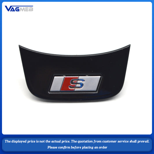 For Audi A4B8 Steering Wheel Bedge S Logo