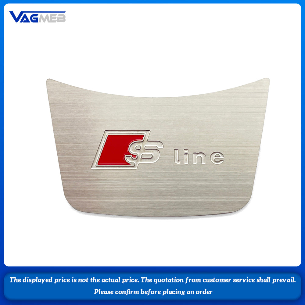 For Audi A4B8 Steering Wheel Bedge S Logo