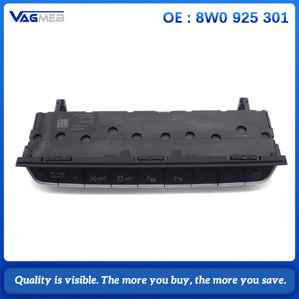 For Audi A4B9 A5B9 Good Quality Multiple Drive Select PDC Control Switch Panel 8W0 925 301