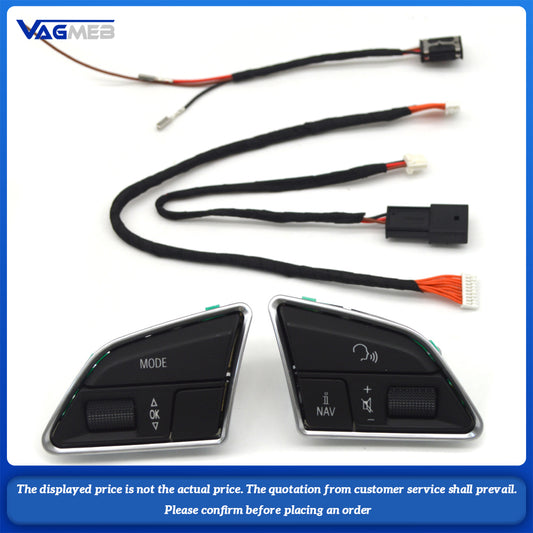 For Audi A4 B9 steering wheel control buttons