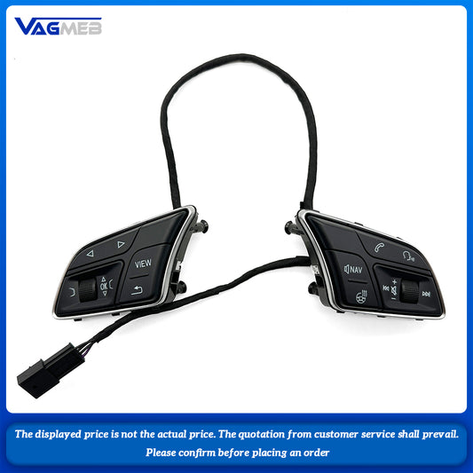 For Audi A4B9 the steering wheel buttons are heated