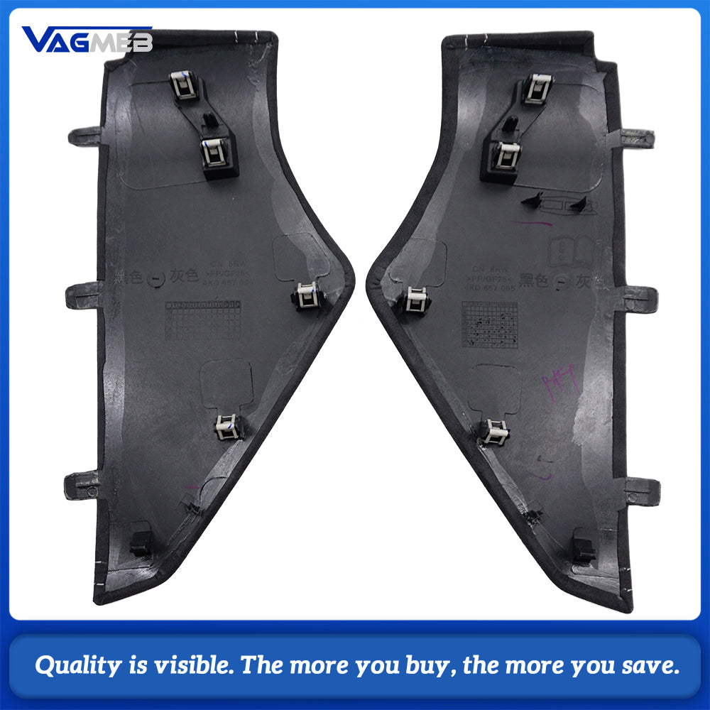 For Audi A6 C8 RS6 C8 custom leather Alcantara white stitch Dashboard cover plate with S RS emblem