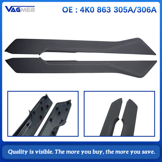 For Audi A6 C8 saddle center channel leather trim 4K0 863 305A 306A