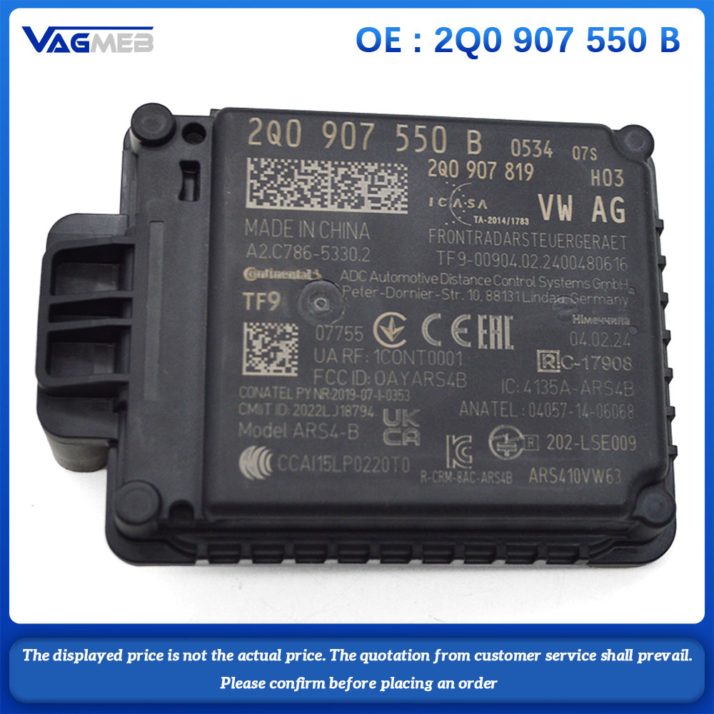 For Audi Q3 F3 For VW Arteon Jetta MK7 Polo T-Corss T-Roc 2Q0 907 550B