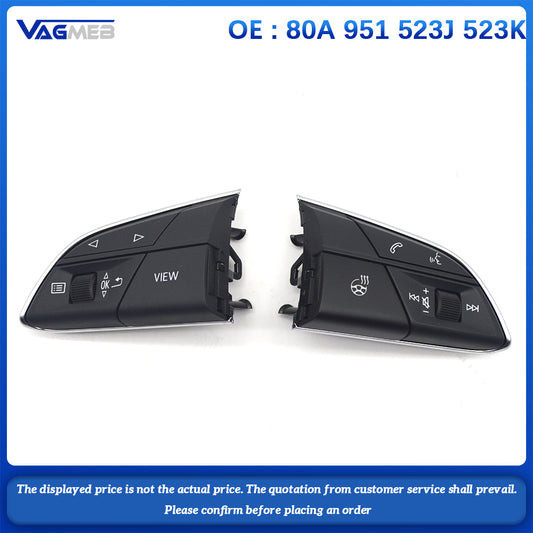 For Audi Q5 FY  steering wheel control buttons  80A 951 523J523K