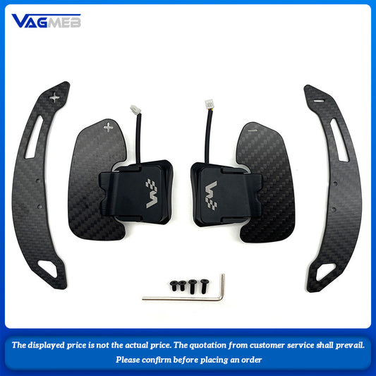 For Audi R8 Matte Carbon Fiber Magnetic Suction