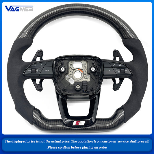 For Audi S RS logo Q3 Q5 Q7 Q8 steering wheel