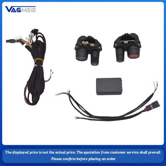For Audi TT Four-button R8 button matte black model