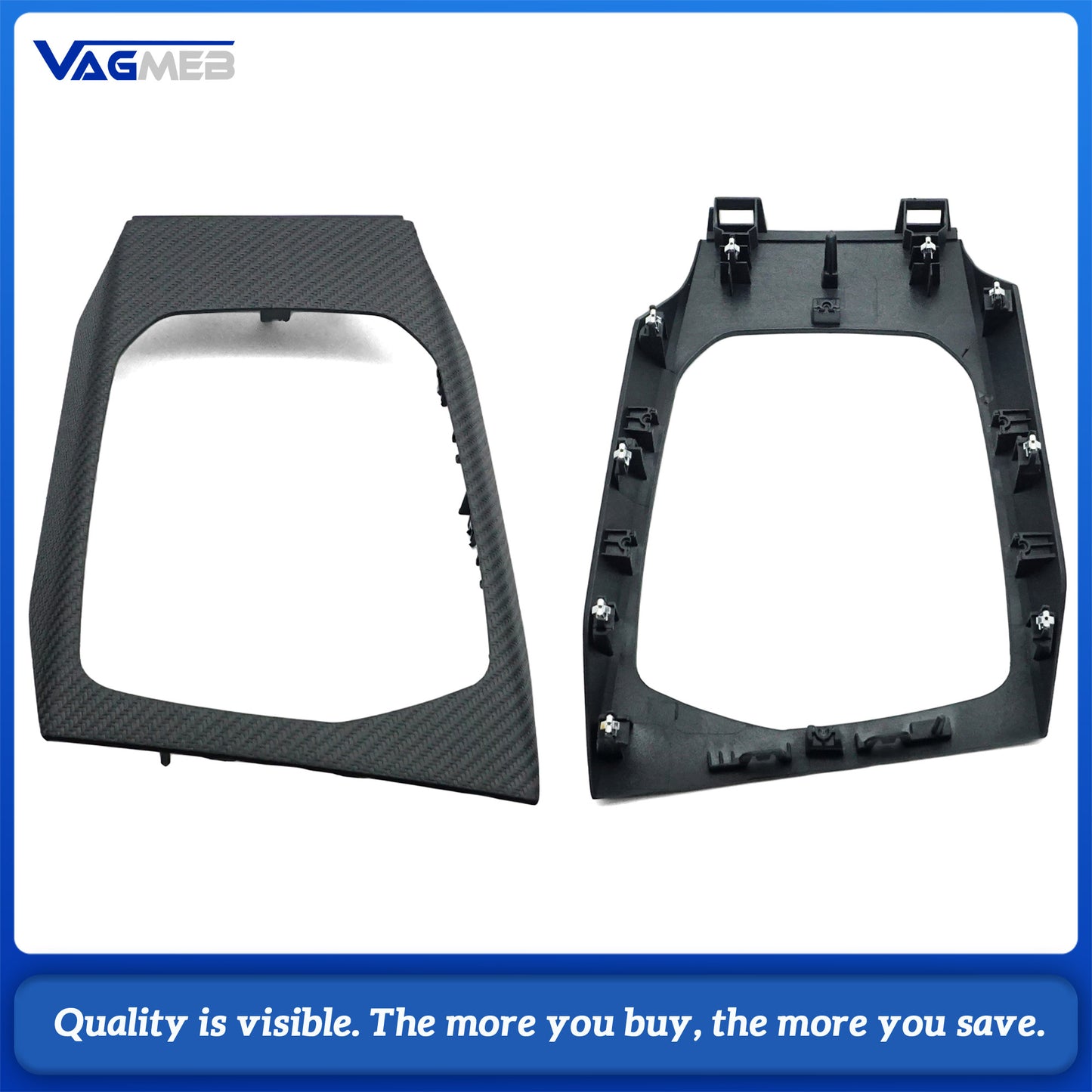 For BMW G80 M3 2022 Prepreg Dry Carbon Fiber Trim