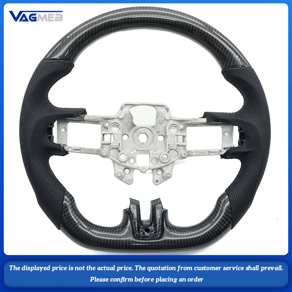 For Ford Mustang V6 EcoBoost GT Shelby GT350 GT350R Steering Wheel