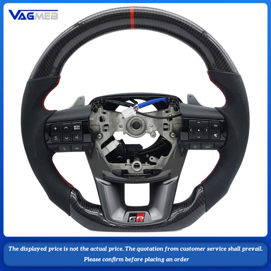 For Toyota Hilux Fortuner GR LOGO steering wheel