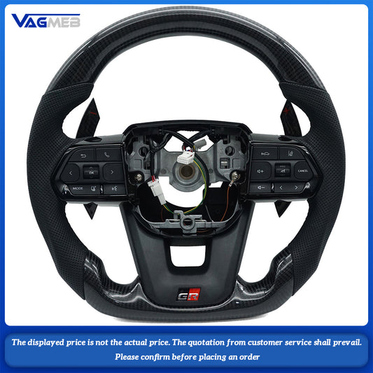 For Toyota Overlord Steering wheel + latest LC300 modelToyota Prado Land Patrol Elfa 20 Series 30 Series