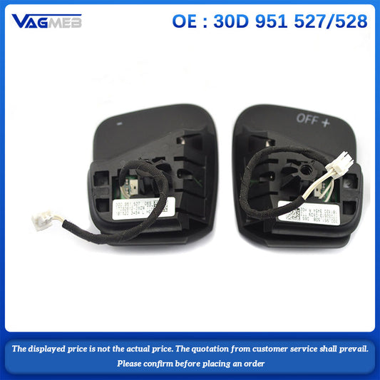 For VW Golf 8R touching the steering wheel Small shift paddles 30D 951 5278 30D 951 527 528
