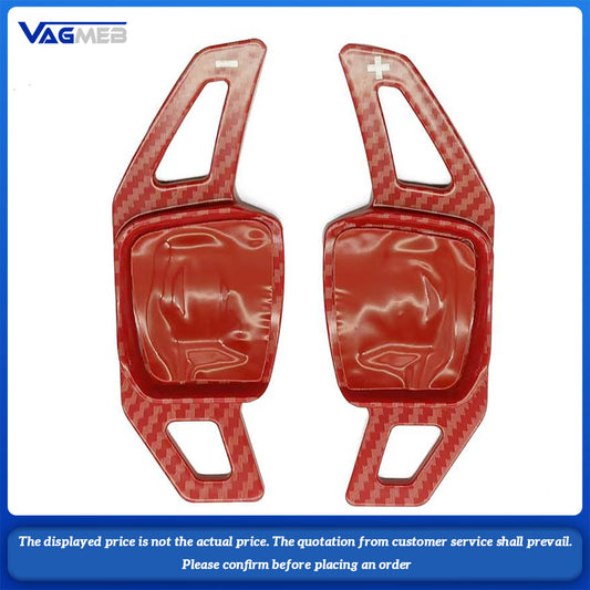 2Pcs Car ABS Shifter Gear Shift Paddles Steering Wheel Paddle Accessories For Volkswagen VW Golf 8 Tiguan PASSAT Touareg Tharu