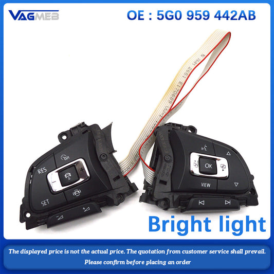 For VW Golf Atlas Touareg Jetta Steering wheel button  light 5G0 959 442AB