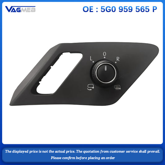 For VW Golf MK7 Fold the rearview mirror switch 5G0 959 565 P