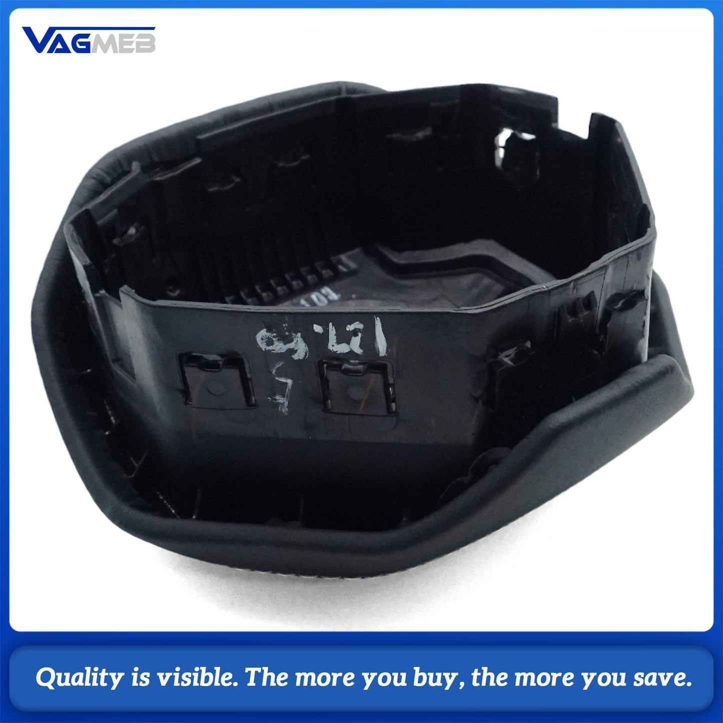 For VW Golf MK8 Upgraded Car Steering Wheel New Leather Perforated Design