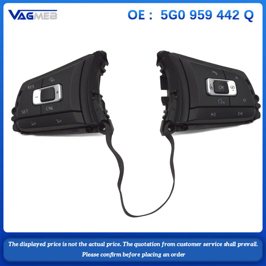 For VW Golf  Steering wheel button  5G0 959 442 Q