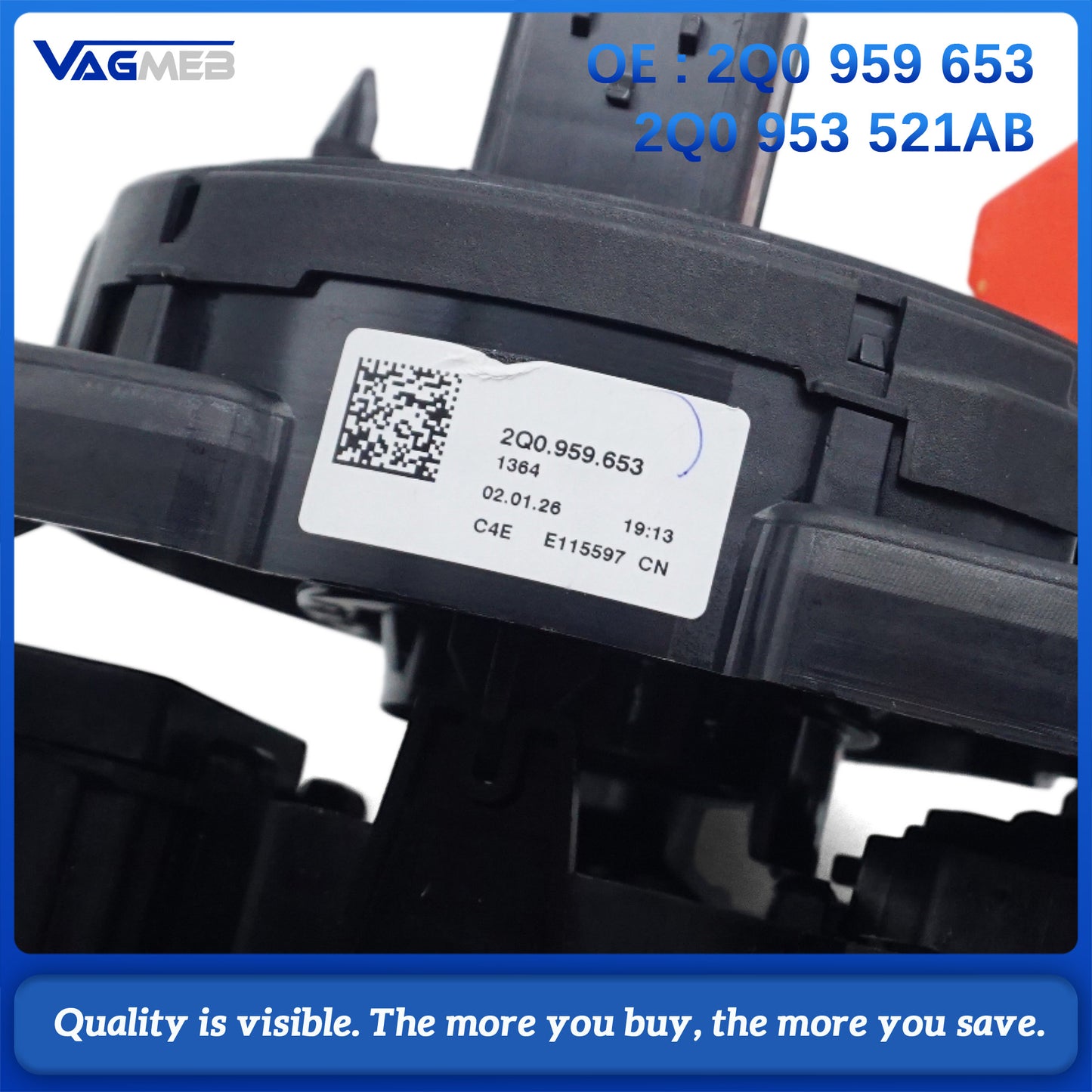 For VW POLO  Skoda SEAT Steering Wheel Control Module Shift HandLever