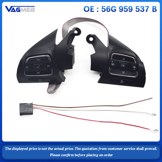 For VW Passat Golf MK6 CC Steering wheel button  56G 959 537B