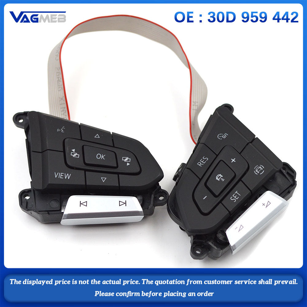 For VW Passat T-Corss Atlas CC Golf Steering wheel button  30D 959 442