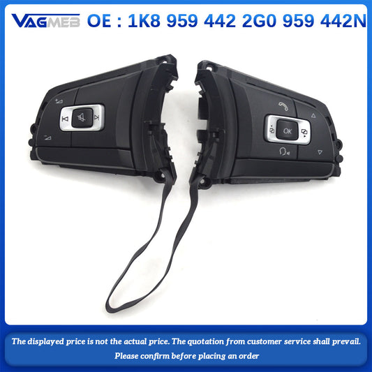 For VW Polo Steering wheel button Steering wheel button  1K8 959 442 2G0 959 442N