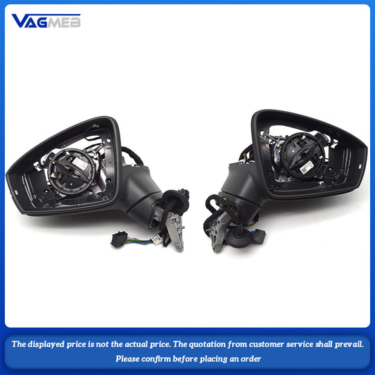 For VW Tiguan MK2 A pair of folding rearview mirror semi-assemblies