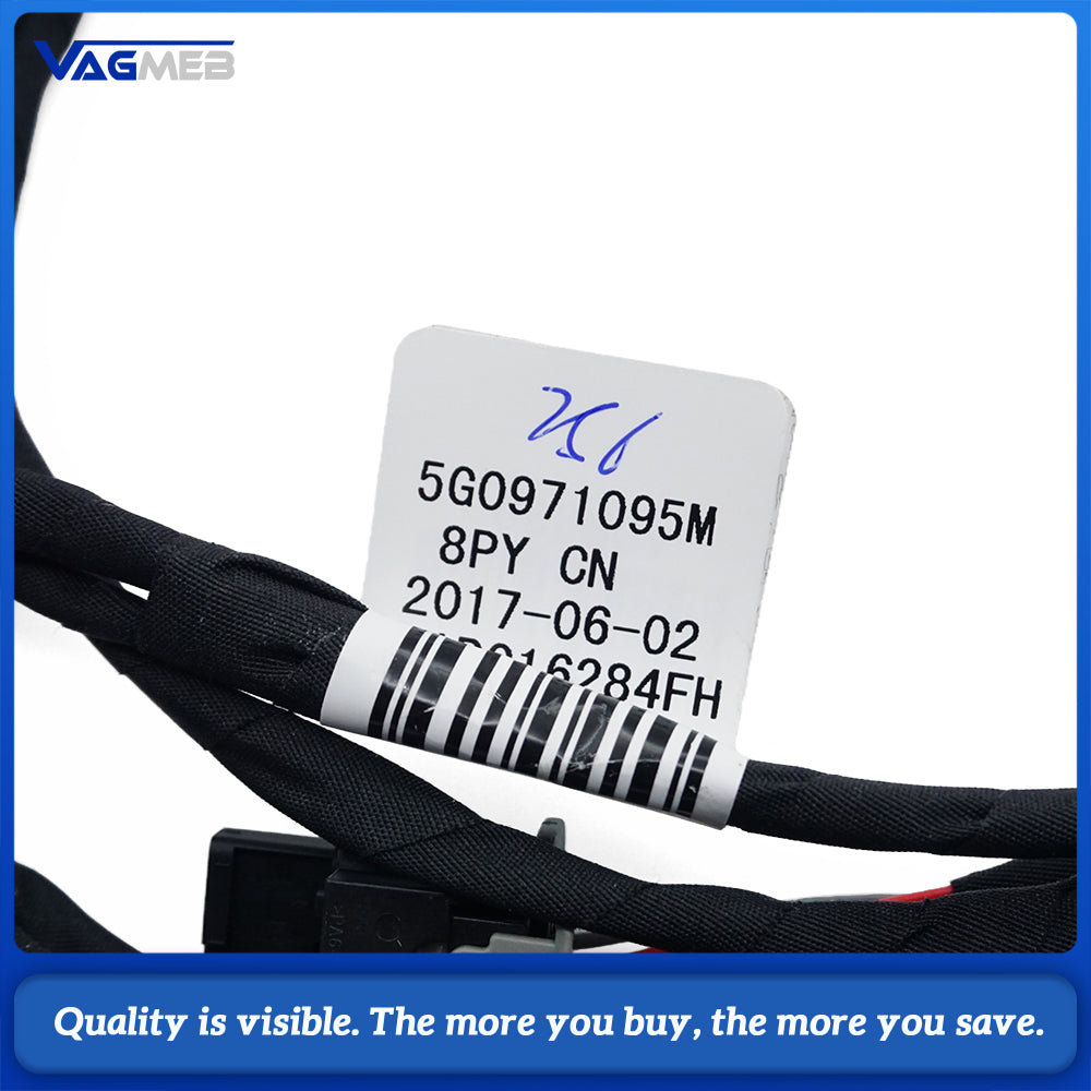 Front Bumper Parking Sensor Wire Harness For VW Golf 7 MK7 5G0 971 095 M