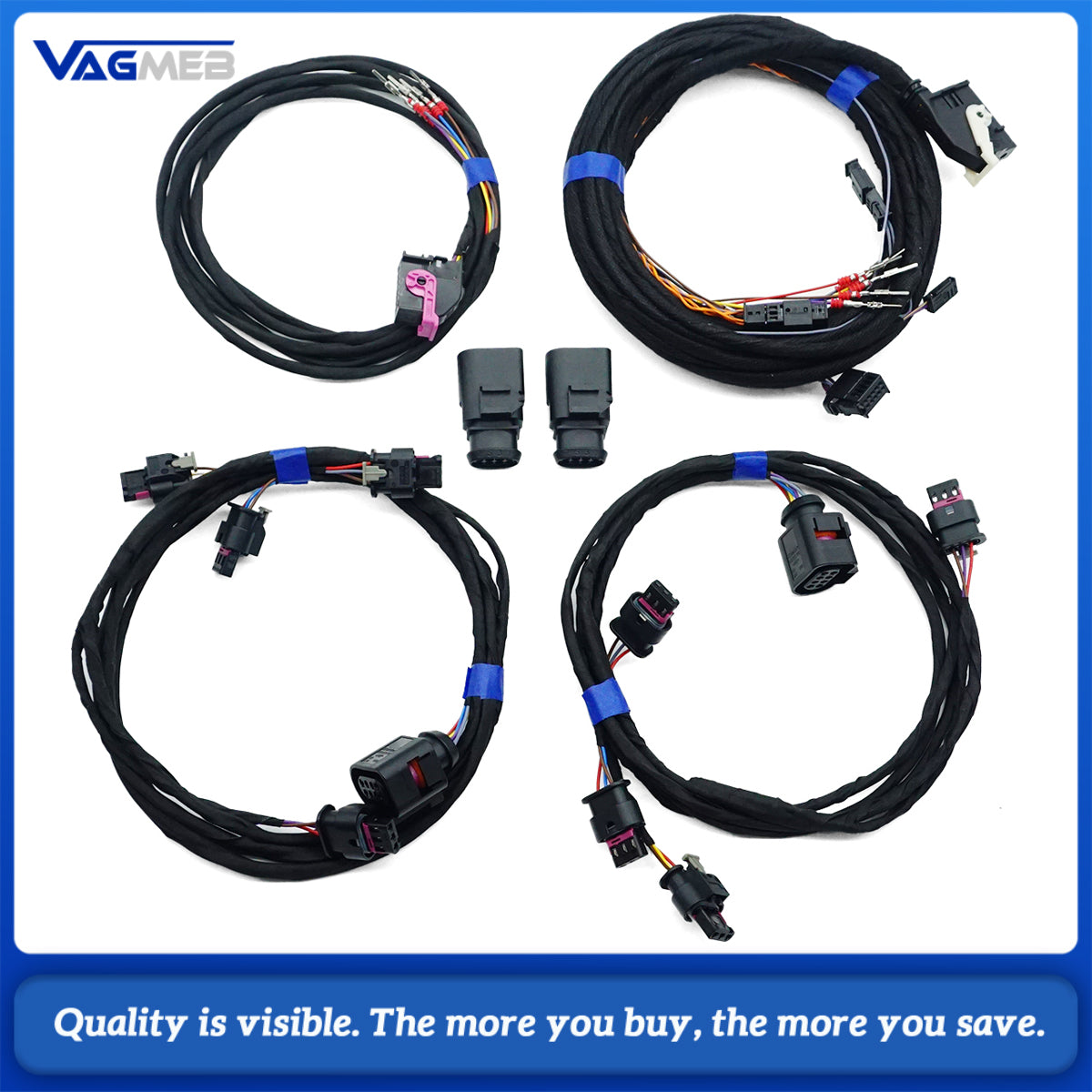 Front Parking Sensor Set Front PDC 8K For VW Tiguan MK2