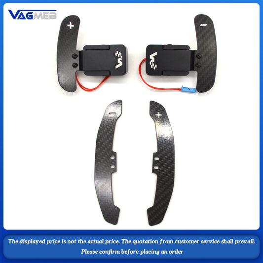 For BMW G87 G80 G82 G20 G21 G28 G22 G31 G38 F90 M5 F40 F96 X6M G05 Steering wheel magnetic matte carbon fiber shift paddles