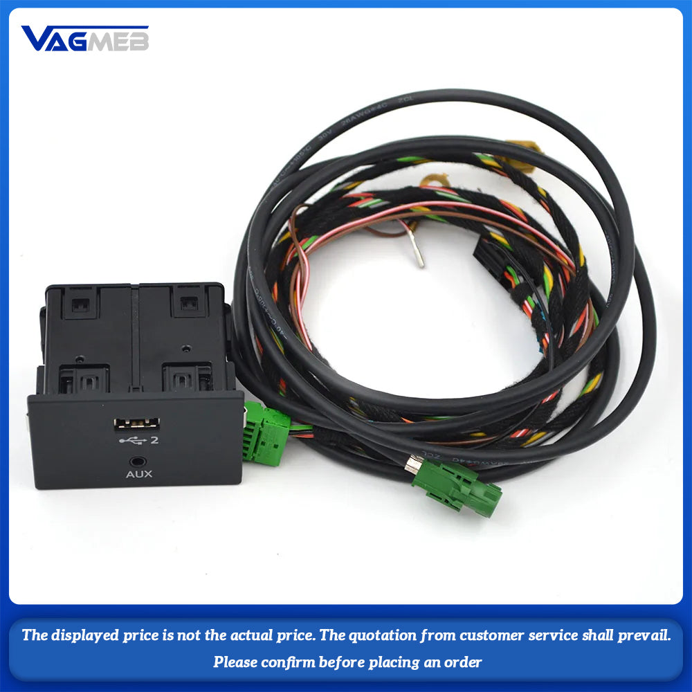 For Audi Q2 A3 S3 RS3 modified Carplay interface small big plug USB cable 8V0 035 708