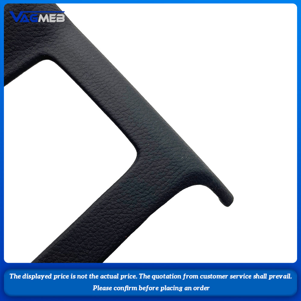 For Audi A4B9 A5 2017-2024Rear Air Conditioning Outlet Protective Cover Lnterior Leather Protective Cover Decorative Frame Cover