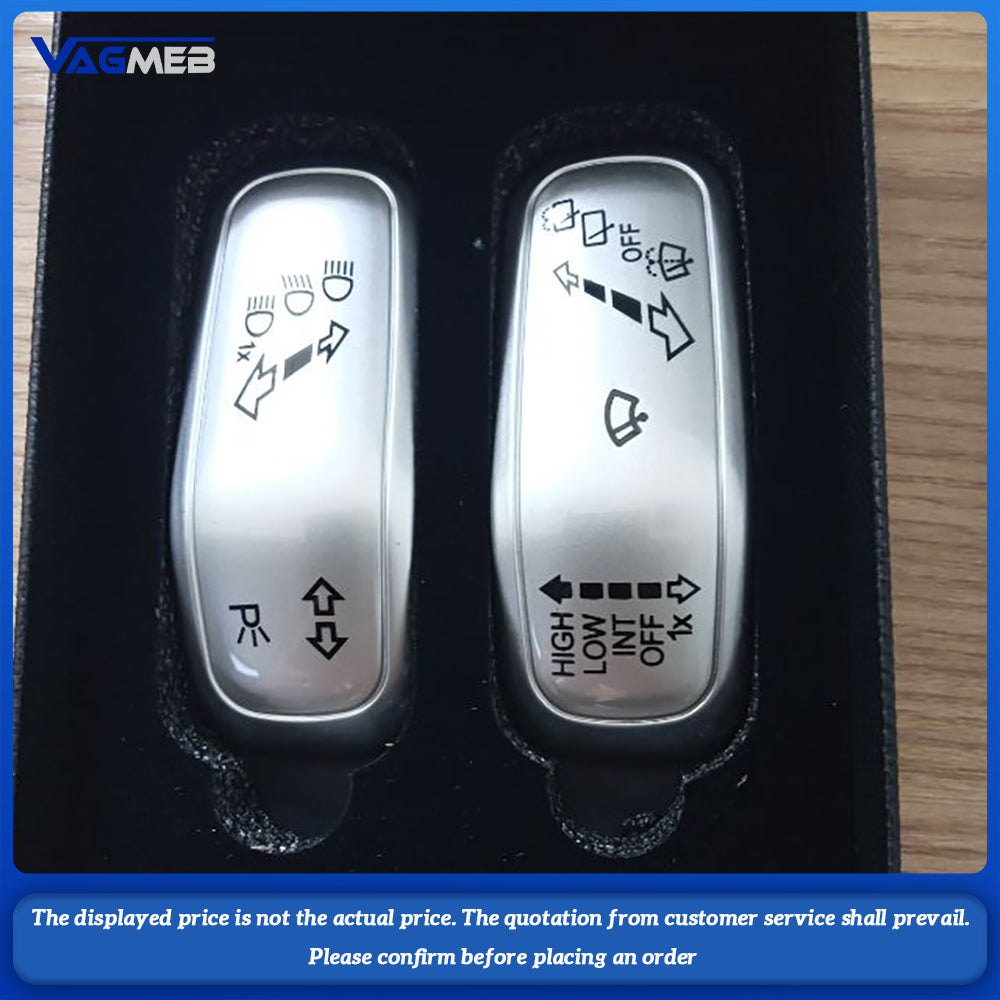 Interior Steering Wheel Headlight Switch Control Cover Wiper Switch Trim for VW Golf 7 7.5 MK7 Golf 8 MK8 Accessories 2015-2023+ (3)