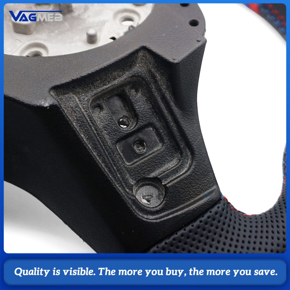 Leather Steering Wheel For BMW X5 Car Accessories