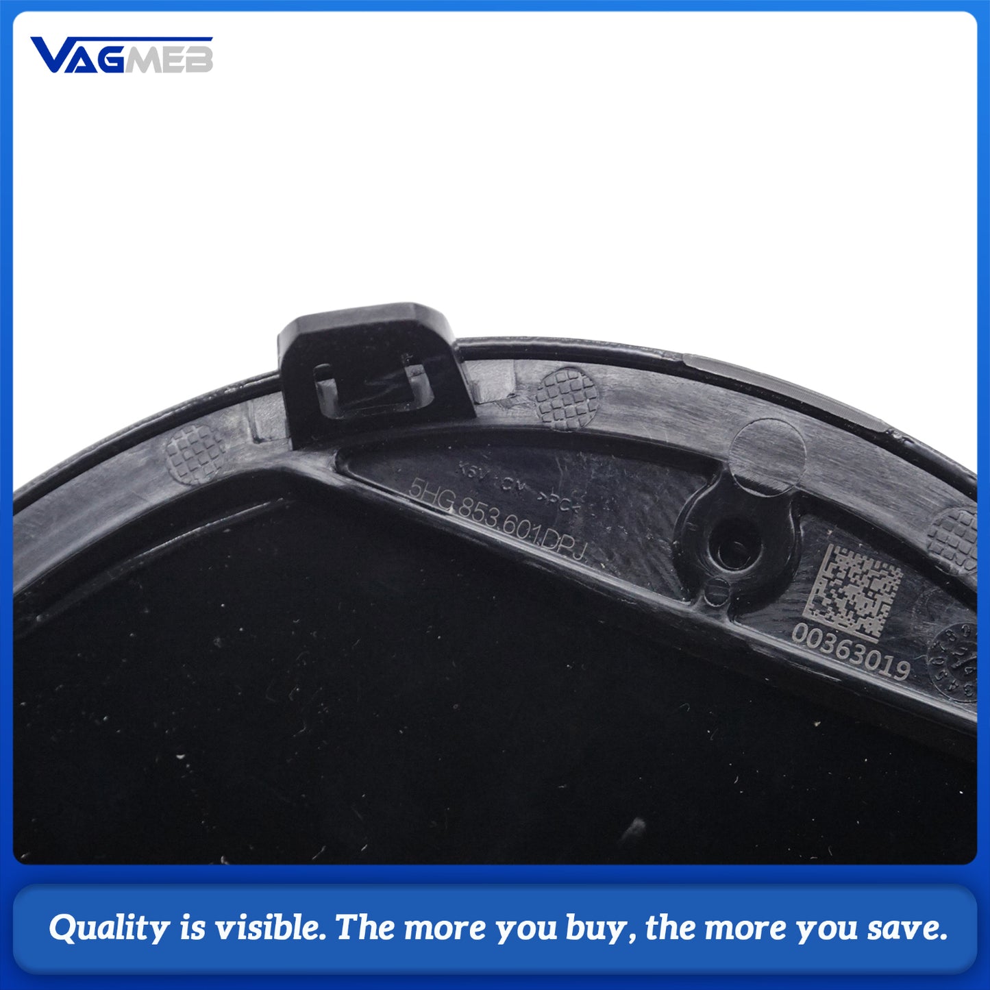 New High Quality Radar Cover Badge 5HG 853 601 Front ACC Emblem For VW Passat B8