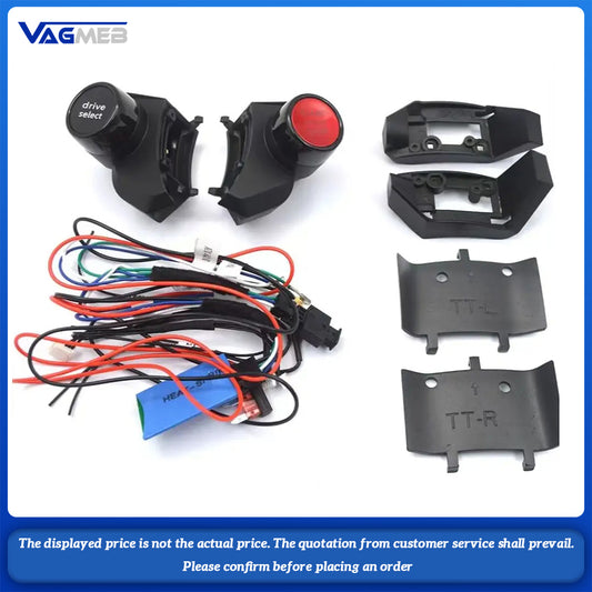 R8 Engine Start Stop Drive select switch button For Audi RS3 Q5 R8 For VW MQB Sport Steering Wheel black paint R8 start button