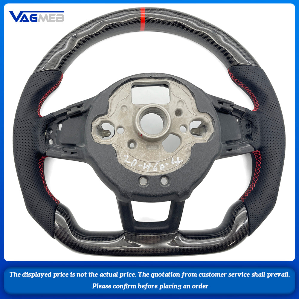 For VW Golf 7 7.5 GTI GTD GTE R 2013-2020 Polo GTI Tiguan Passat steering wheel