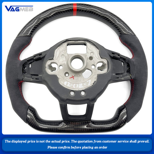 For VW Golf MK7 MK7.5 GTI GTD GTE R 2013-2020 Polo GTI Tiguan Passat steering wheel