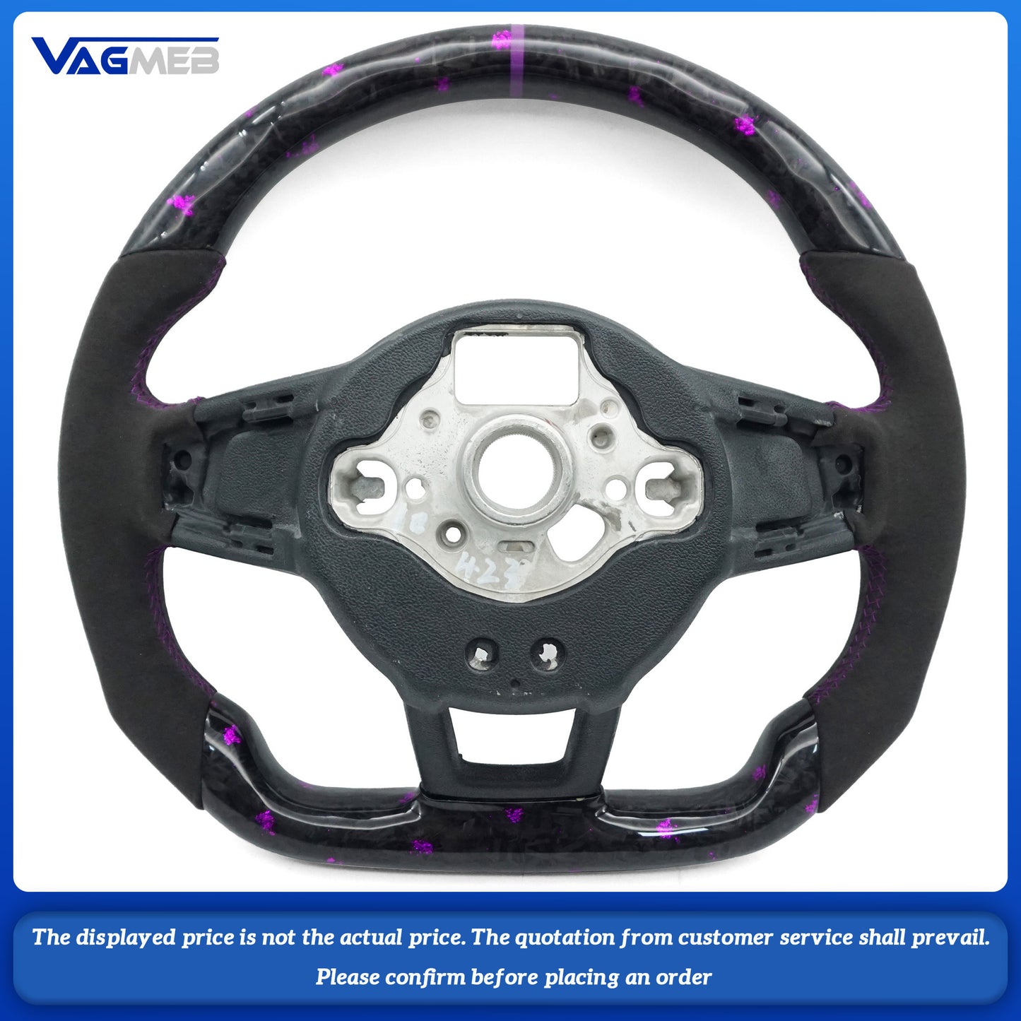 For VW Golf 7 7.5 GTI GTD GTE R 2013-2020 Polo GTI Tiguan Passat steering wheel