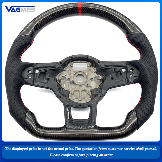 For VW Golf 7 7.5 GTI GTD GTE R 2013-2020 Polo GTI Tiguan Passat steering wheel