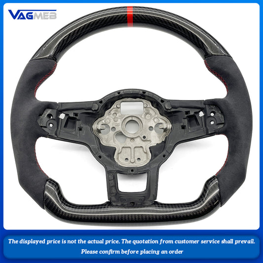 For VW Golf MK7 MK7.5 GTI GTD GTE R 2013-2020 Polo GTI Tiguan Passat steering wheel