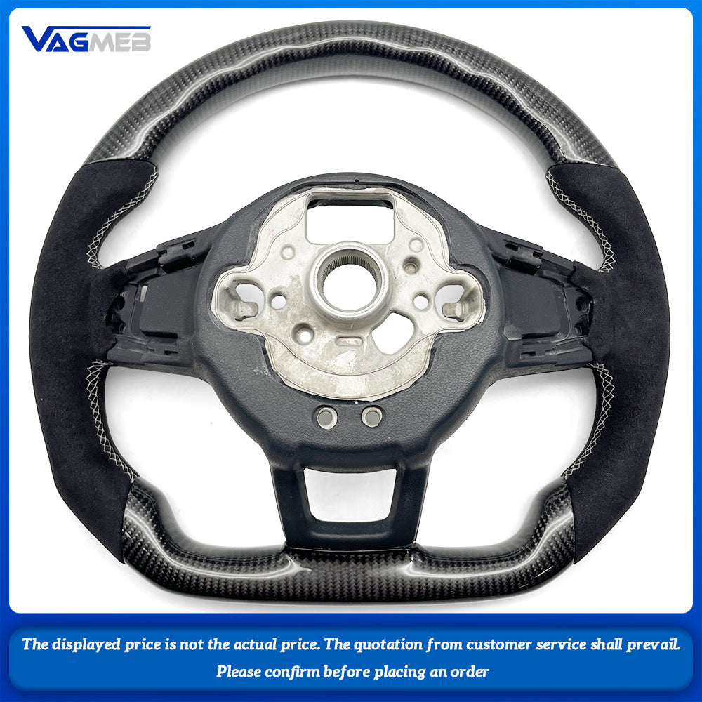 For VW Golf MK7 MK7.5 GTI GTD GTE R 2013-2020 Polo GTI Tiguan Passat steering wheel