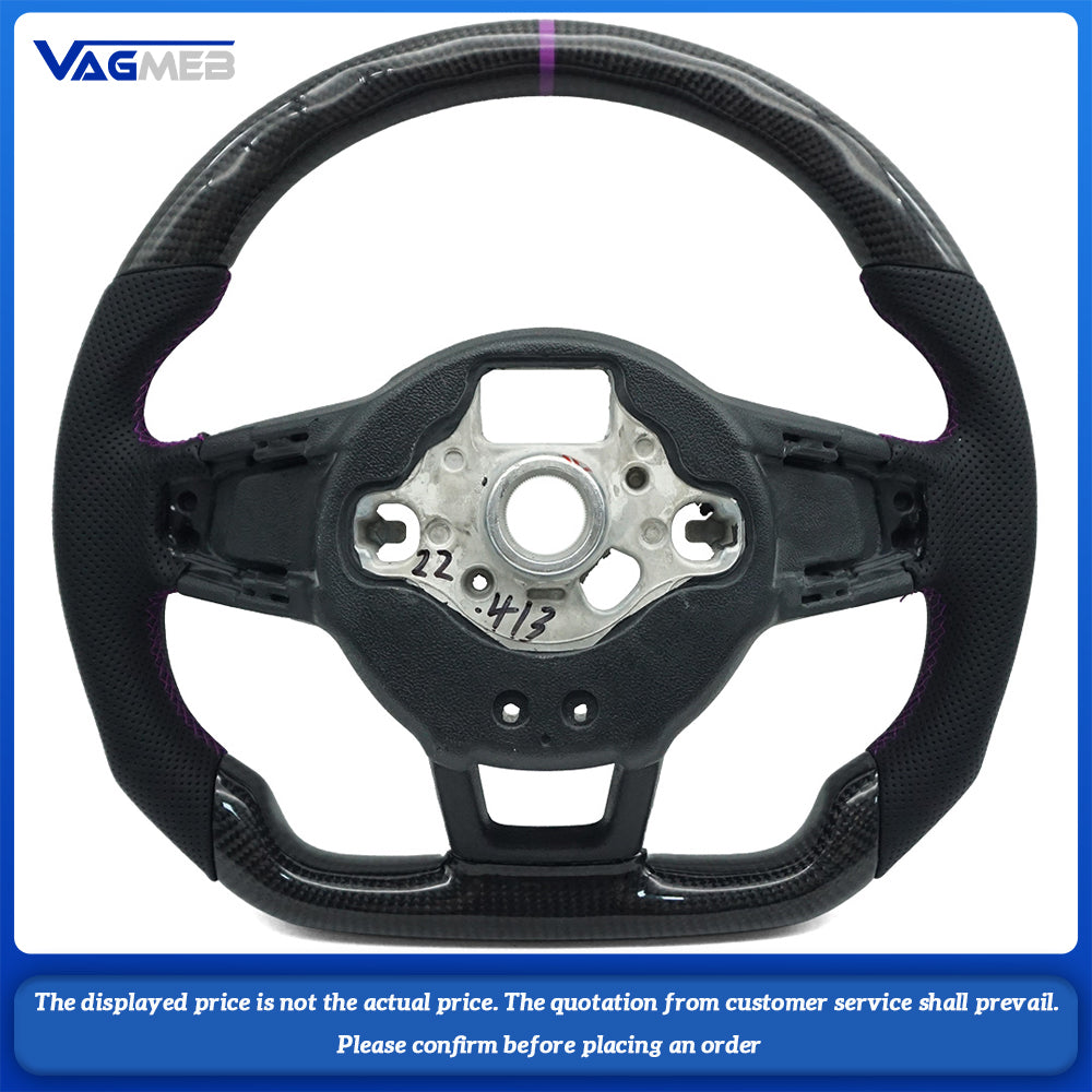 For VW Golf 7 7.5 GTI GTD GTE R 2013-2020 Polo GTI Tiguan Passat steering wheel