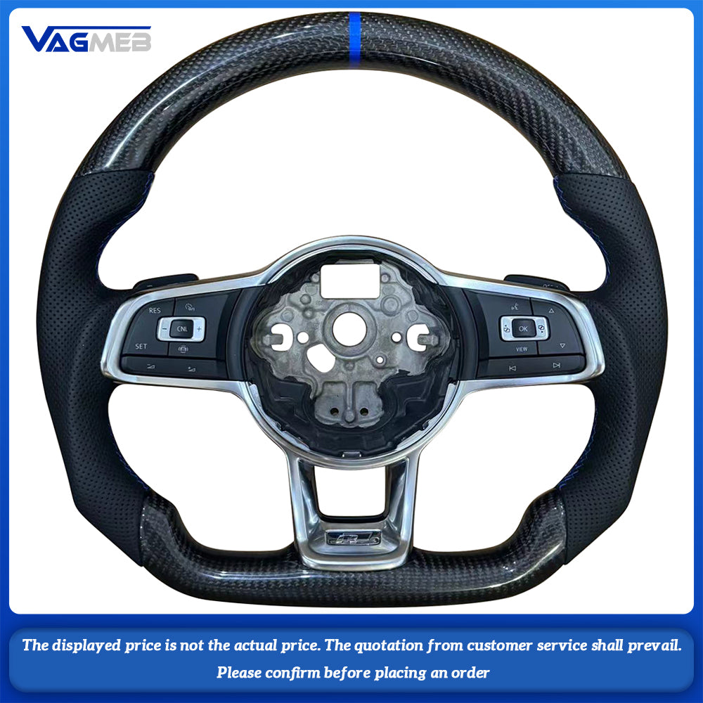 For VW Golf 7 7.5 GTI GTD GTE R 2013-2020 Polo GTI Tiguan Passat steering wheel