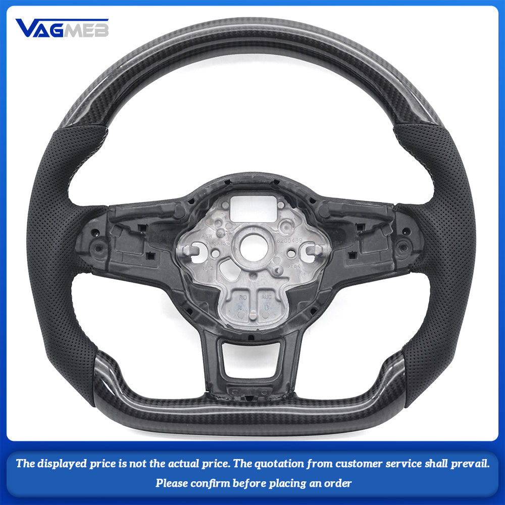 For VW Golf MK7 MK7.5 GTI GTD GTE R 2013-2020 Polo GTI Tiguan Passat steering wheel